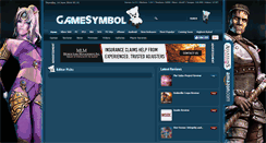 Desktop Screenshot of gamesymbol.com
